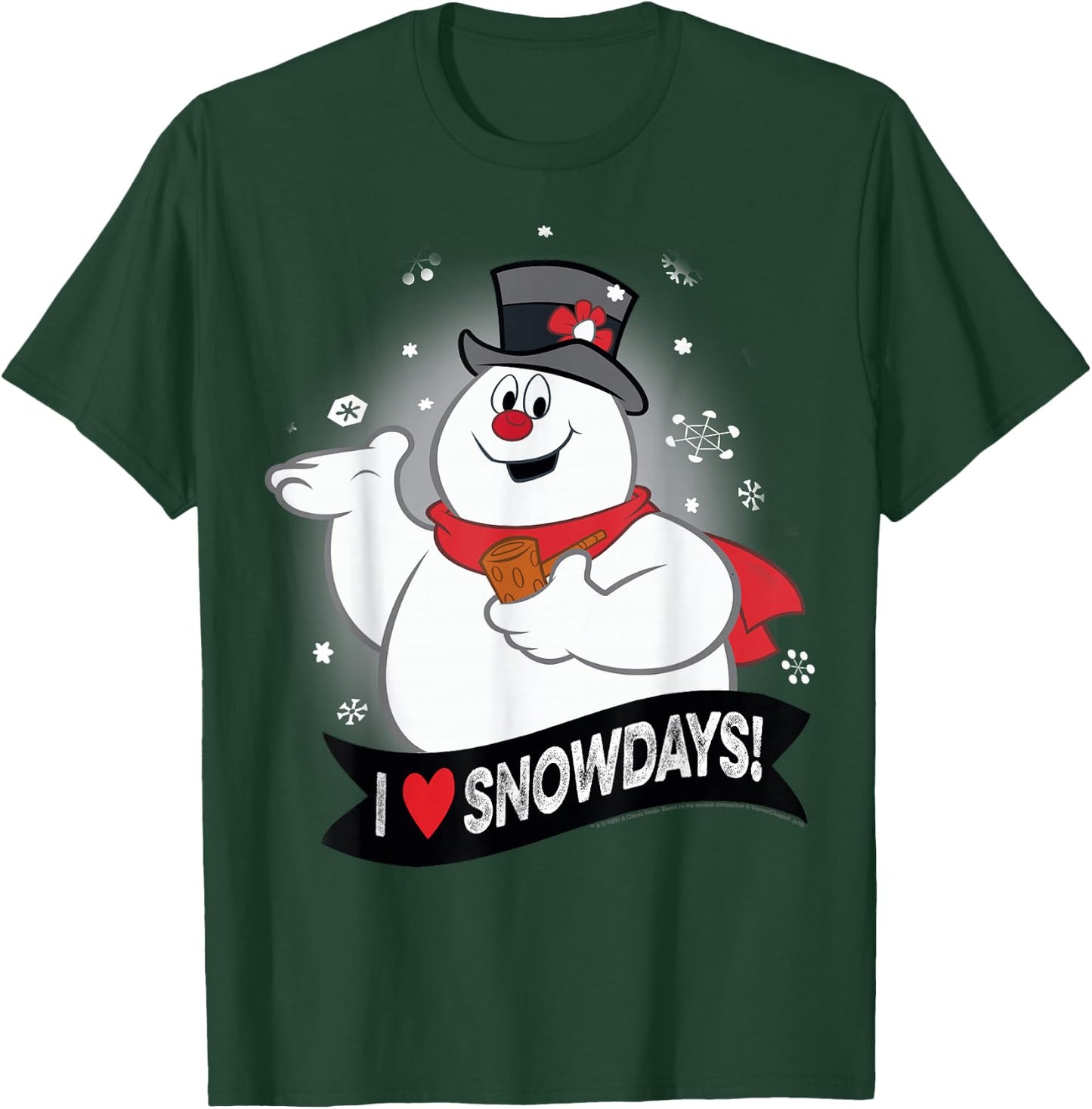 Frosty The Snowman I Love Snowdays T-Shirt - T-Shirt | Forest
