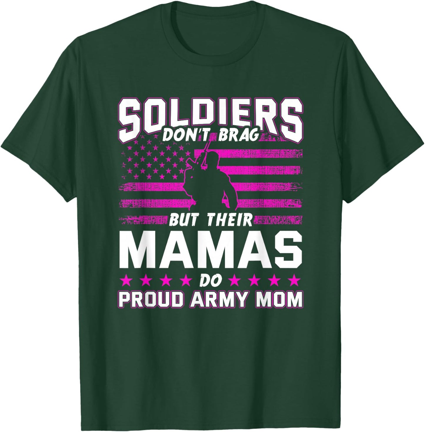 Proud Army Mom Mothers Day T-Shirt - T-Shirt | Forest