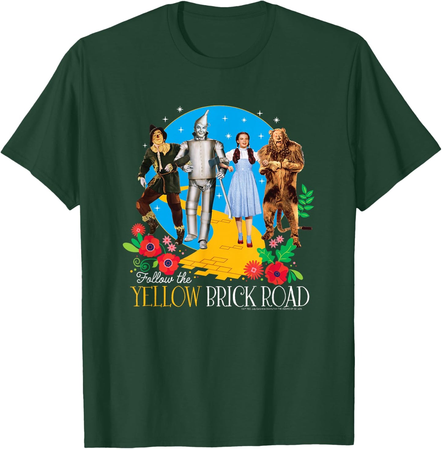 The Wizard of Oz - Follow The Yellow Brick Road T-Shirt - T-Shirt | Forest