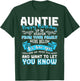 Happy Birthday to My Auntie in Heaven Lost Auntie Memorial T-Shirt - T-Shirt | Forest