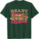Beary Merry Christmas For Teddy Bear Lovers Funny Xmas Bear T-Shirt - T-Shirt | Forest