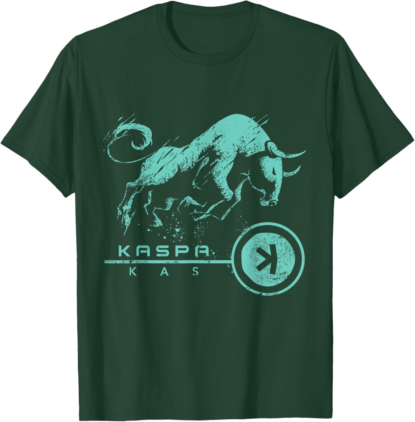 KAS crypto BULLRUN HODL Kaspa coin to be a millionaire T-Shirt - T-Shirt | Forest