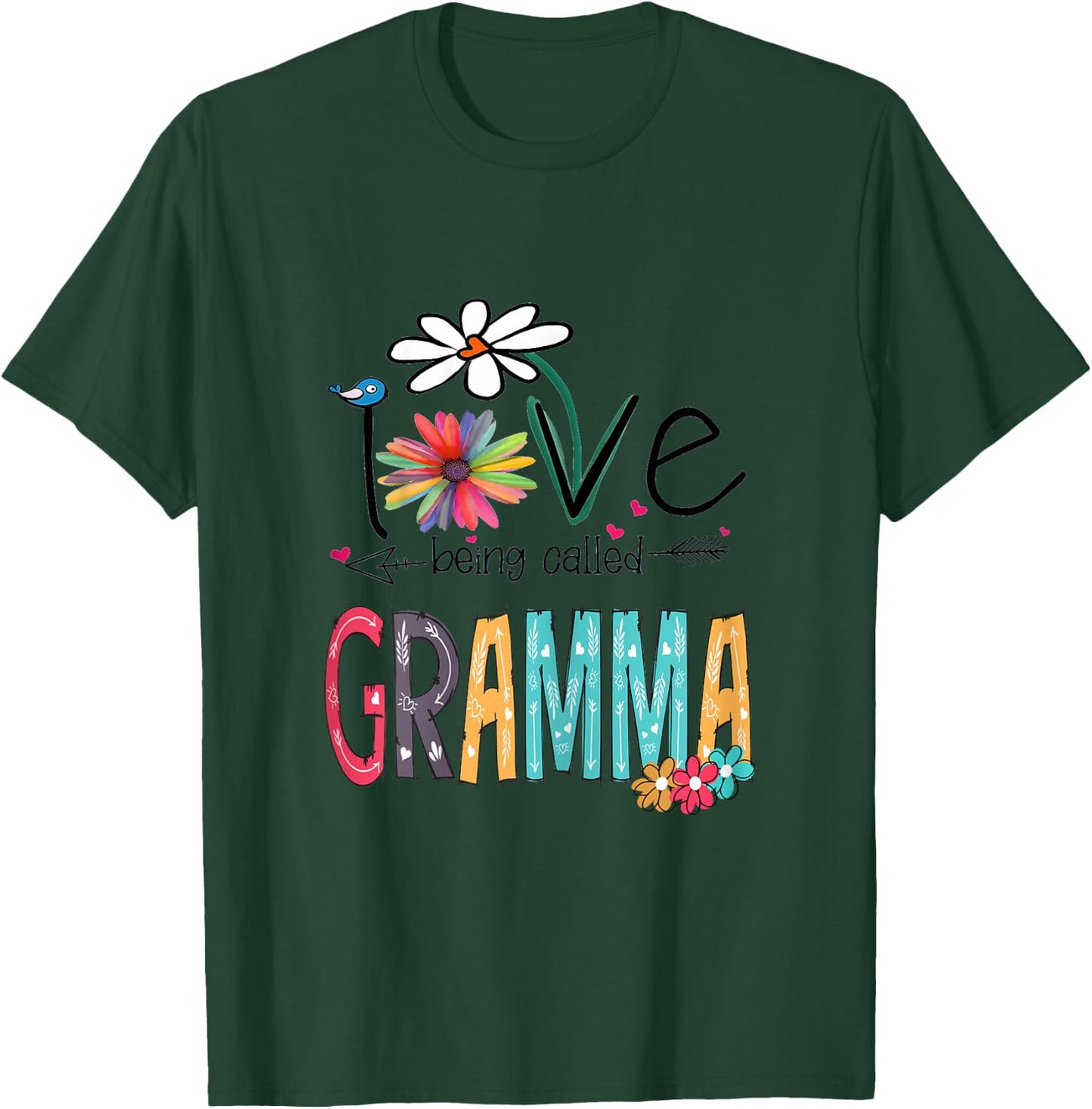 Gramma Gift I Love Being Called Mother's Day T-Shirt - T-Shirt | Forest