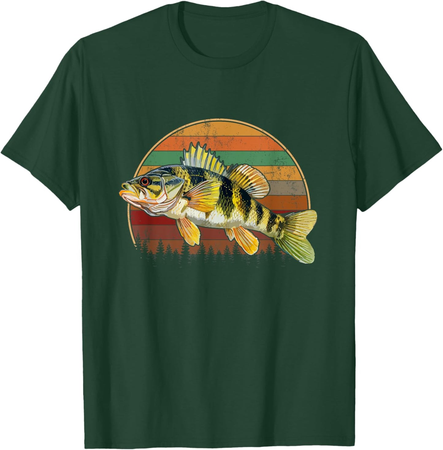 Vintage Yellow Perch T-Shirt - T-Shirt | Forest