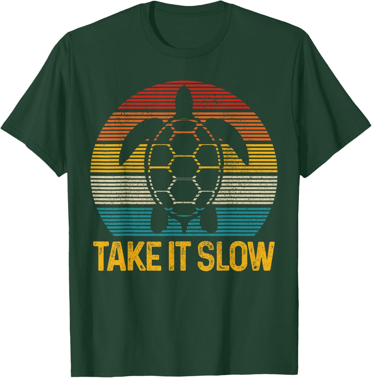 Turtle Vintage Funny Gift T-Shirt - T-Shirt | Forest