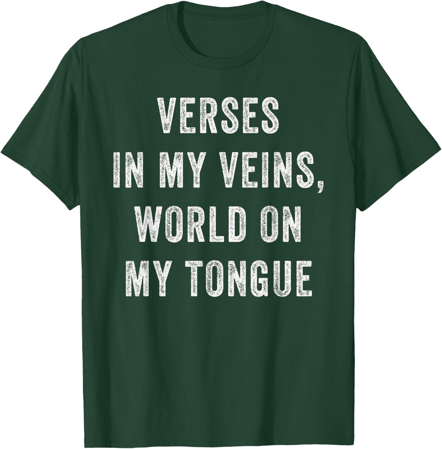 Poetry Enthusiast Literature Slam Poet Men Women Writer T-Shirt - T-Shirt | Forest