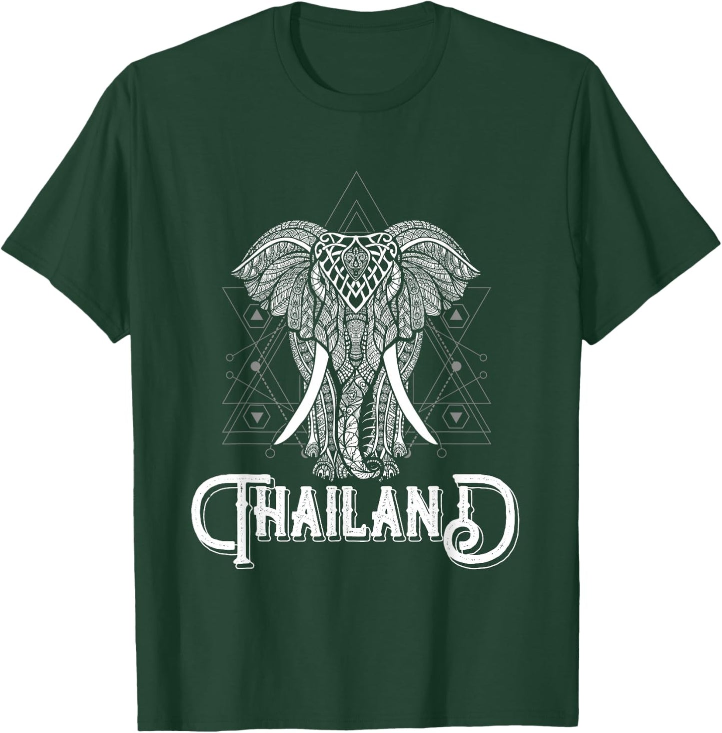 Bangkok Animal Elephant Thailand T-Shirt - T-Shirt | Forest