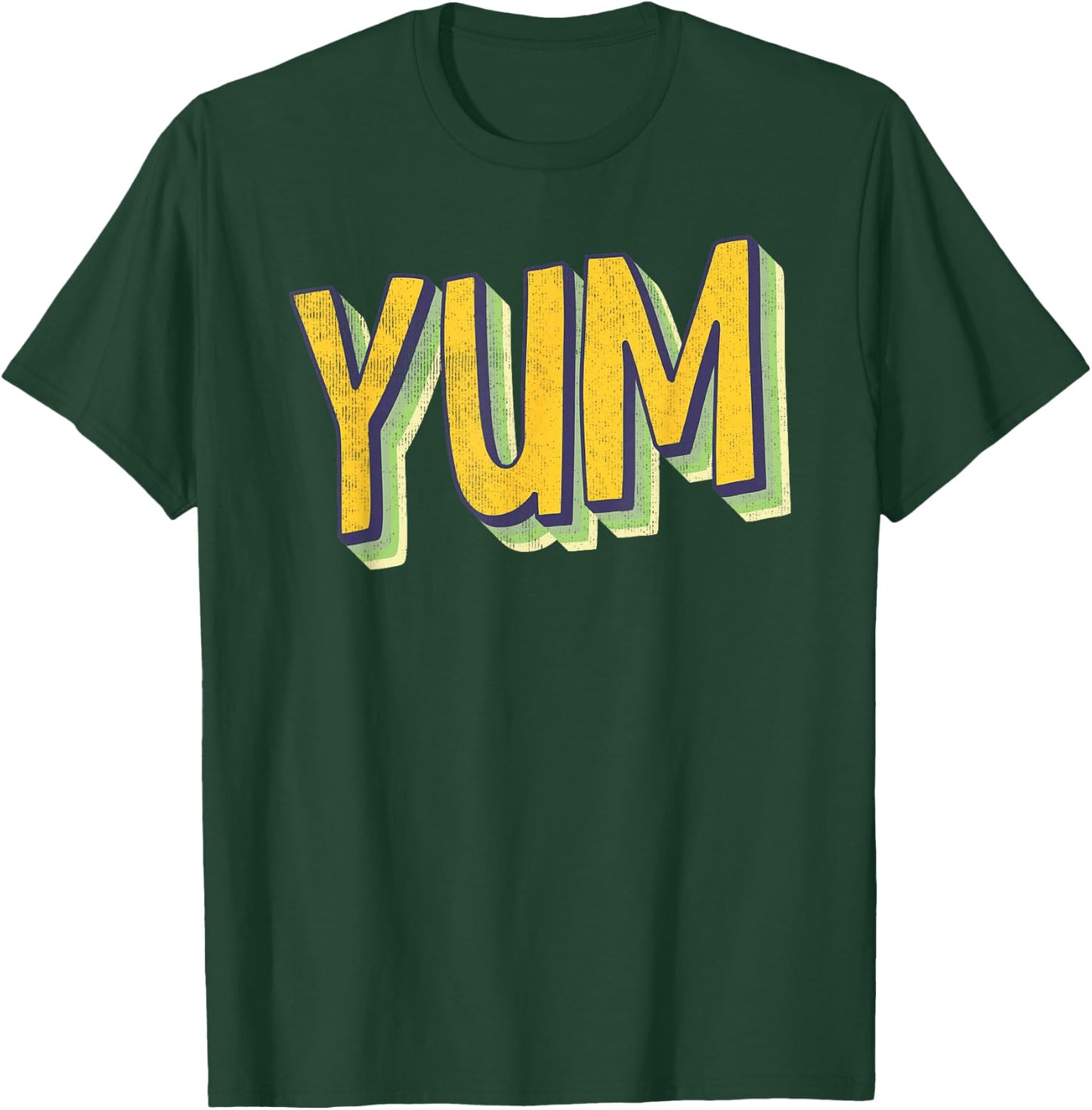 Yum Bright 70's Style Rainbows T-Shirt - T-Shirt | Forest