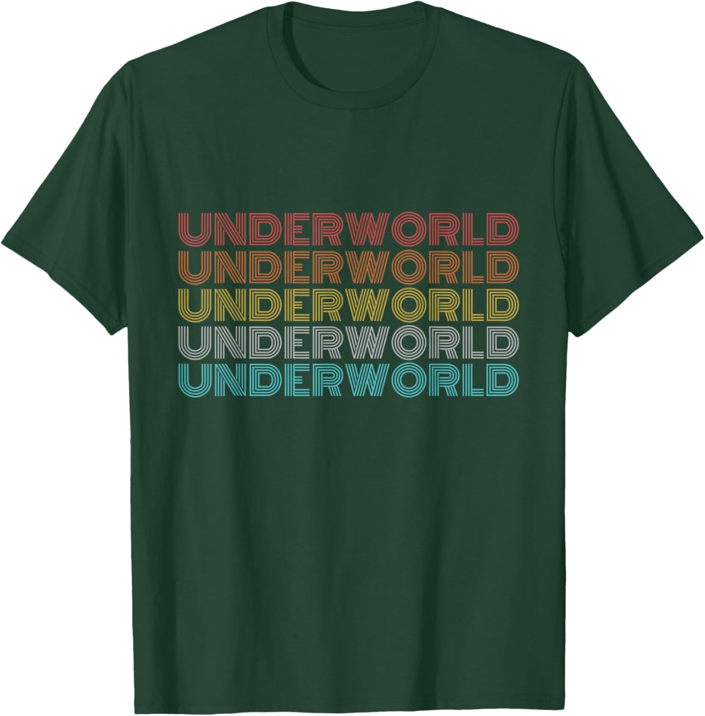 Retro Vintage Underworld T-Shirt - T-Shirt | Forest