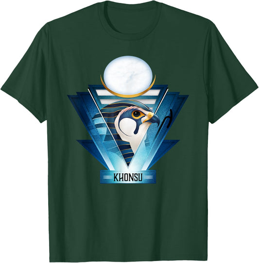 Egyptian Mythology Moon God Khonsu T-Shirt - T-Shirt | Forest