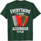 Funny Accordion Gift Women Cool Instrument Player T-Shirt - T-Shirt | Forest