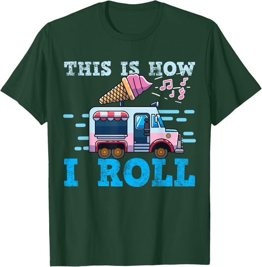 Ice Cream Truck T-Shirt - T-Shirt | Forest