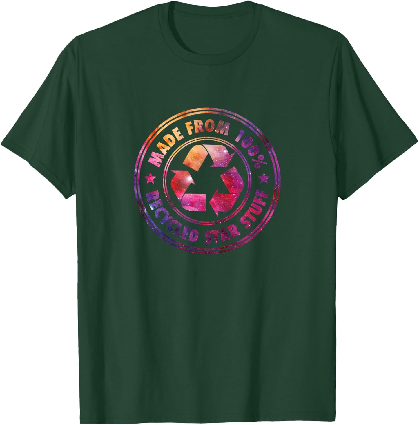 Recycled Star Stuff T-Shirt - T-Shirt | Forest
