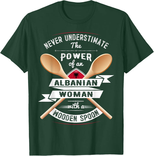 Albania Flag Souvenirs for Albanians Men & Women T-Shirt - T-Shirt | Forest