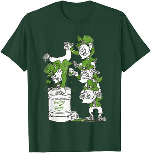 Irish Keg Stand Friday Beer T-Shirt - T-Shirt | Forest