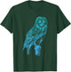 Wise Bird Forest Animal Owl T-Shirt - T-Shirt | Forest