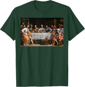 The Lord Jesus Christ with 12 Apostles on The Lord's Supper T-Shirt - T-Shirt | Forest