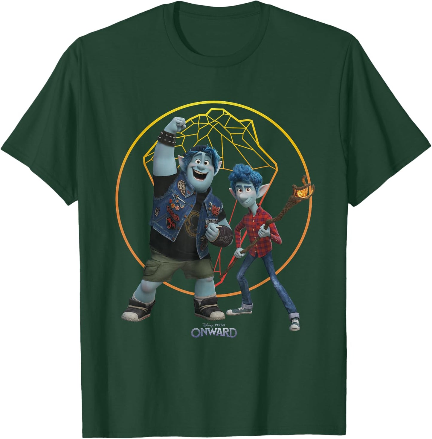 Disney Pixar Onward Ian & Barley Magic Gem T-Shirt - T-Shirt | Forest