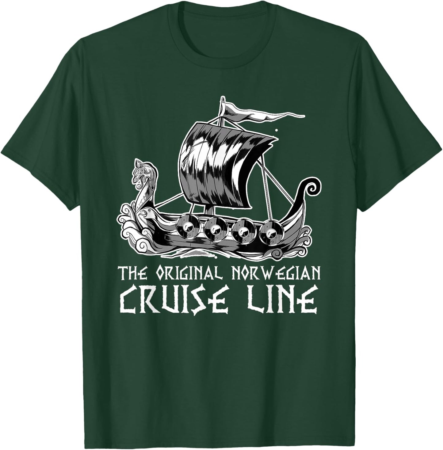 The Original Norweigian Cruise Line Cruising T-Shirt - T-Shirt | Forest