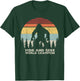 Retro Hide & Seek Champion Shirt Funny Sasquatch Bigfoot T-Shirt - T-Shirt | Forest