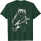 Rock Bear Playing Guitar - Funny Guitar Bear Music T-Shirt - T-Shirt | Forest