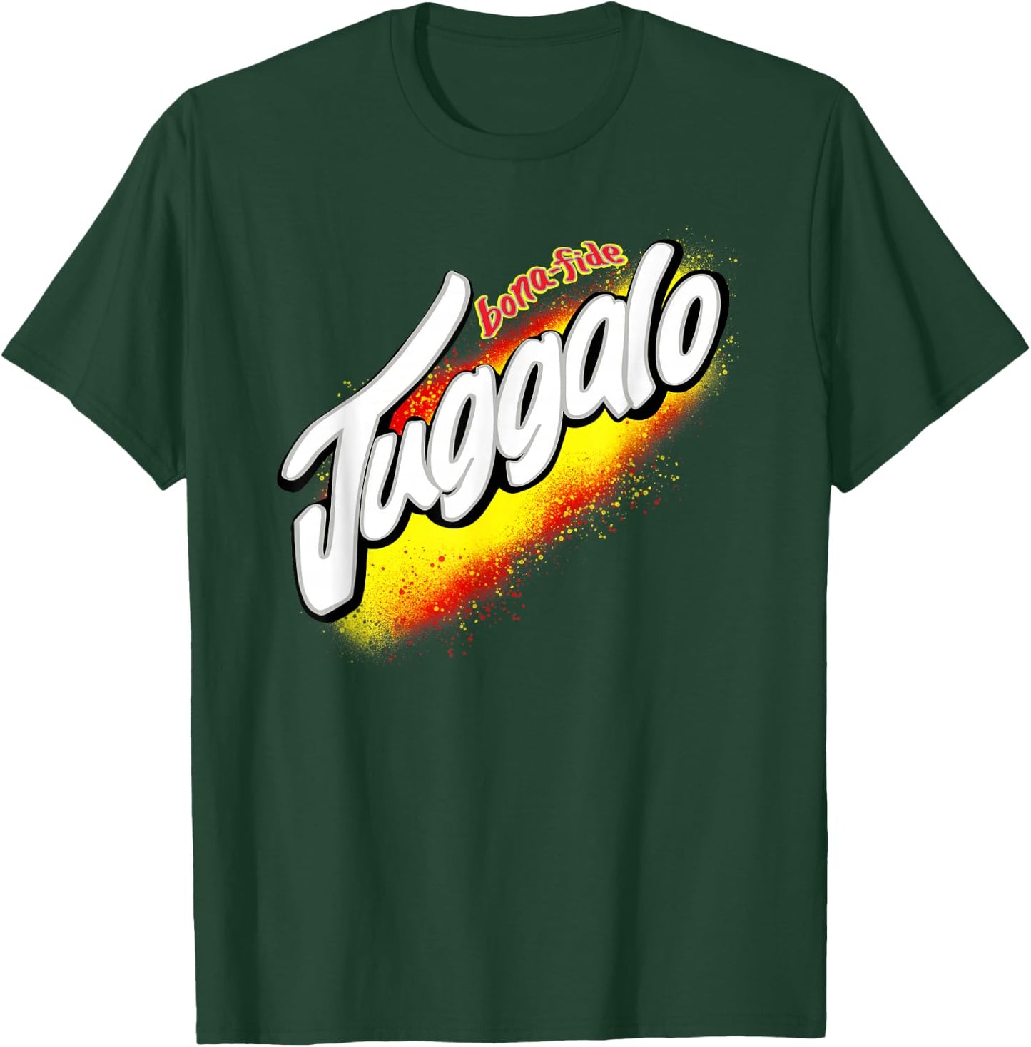 Wicked Tag-Splashed Spray Fury (Juggabro Version) T-Shirt - T-Shirt | Forest