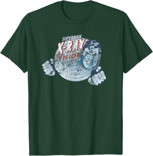 Superman Vintage X-Ray Vision T-Shirt - T-Shirt | Forest