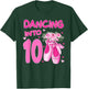 Ballet Dancing Into 10th Birthday Ballerina 10 Year Old Bday T-Shirt - T-Shirt | Forest