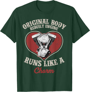 Funny Open Heart Surgery Recovery Survivor Gift Men Women T-Shirt - T-Shirt | Forest