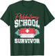 Vintage Phlebotomy School Survivor Quote - Graduation Gift T-Shirt - T-Shirt | Forest