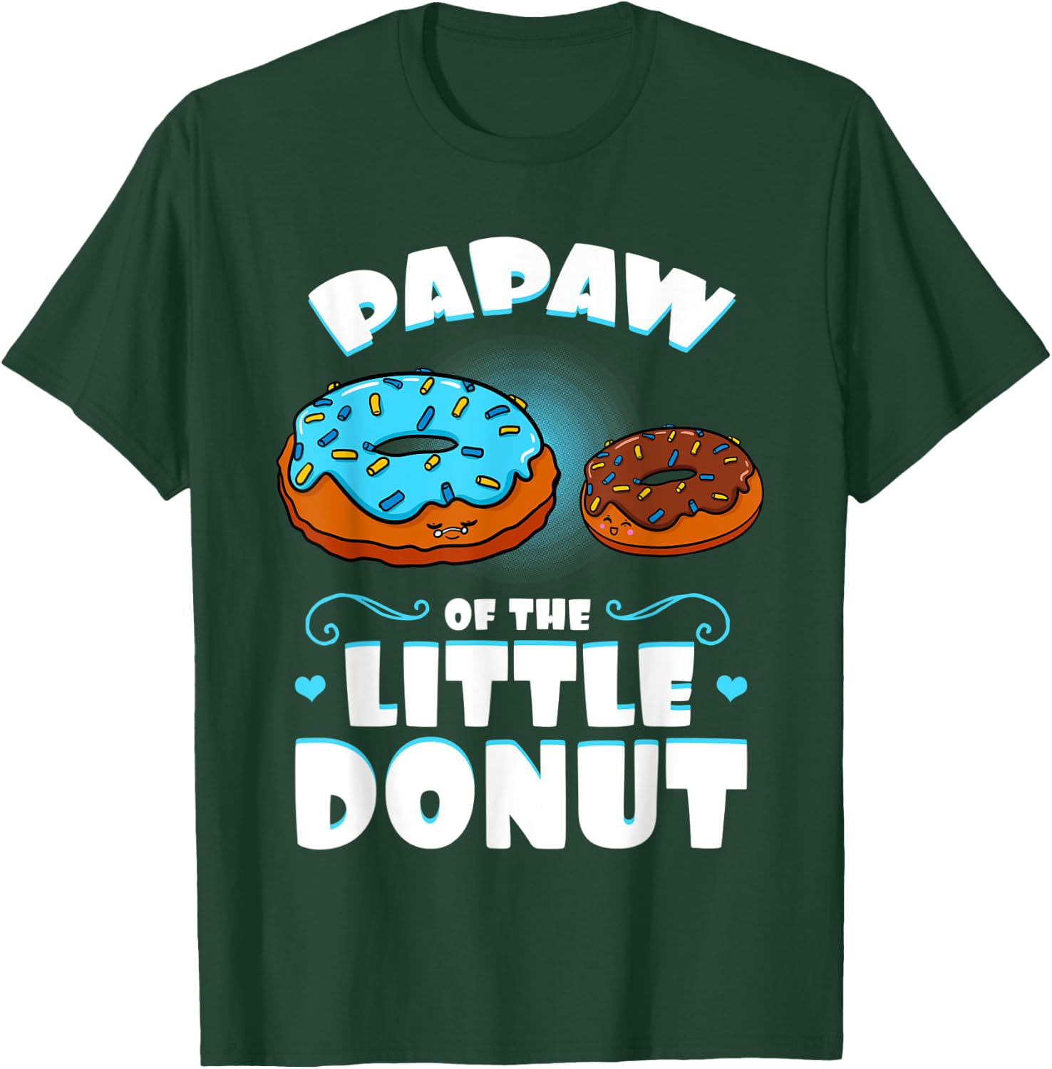 Papaw Of The Little Donut Gender Reveal Announcement T-Shirt - T-Shirt | Forest