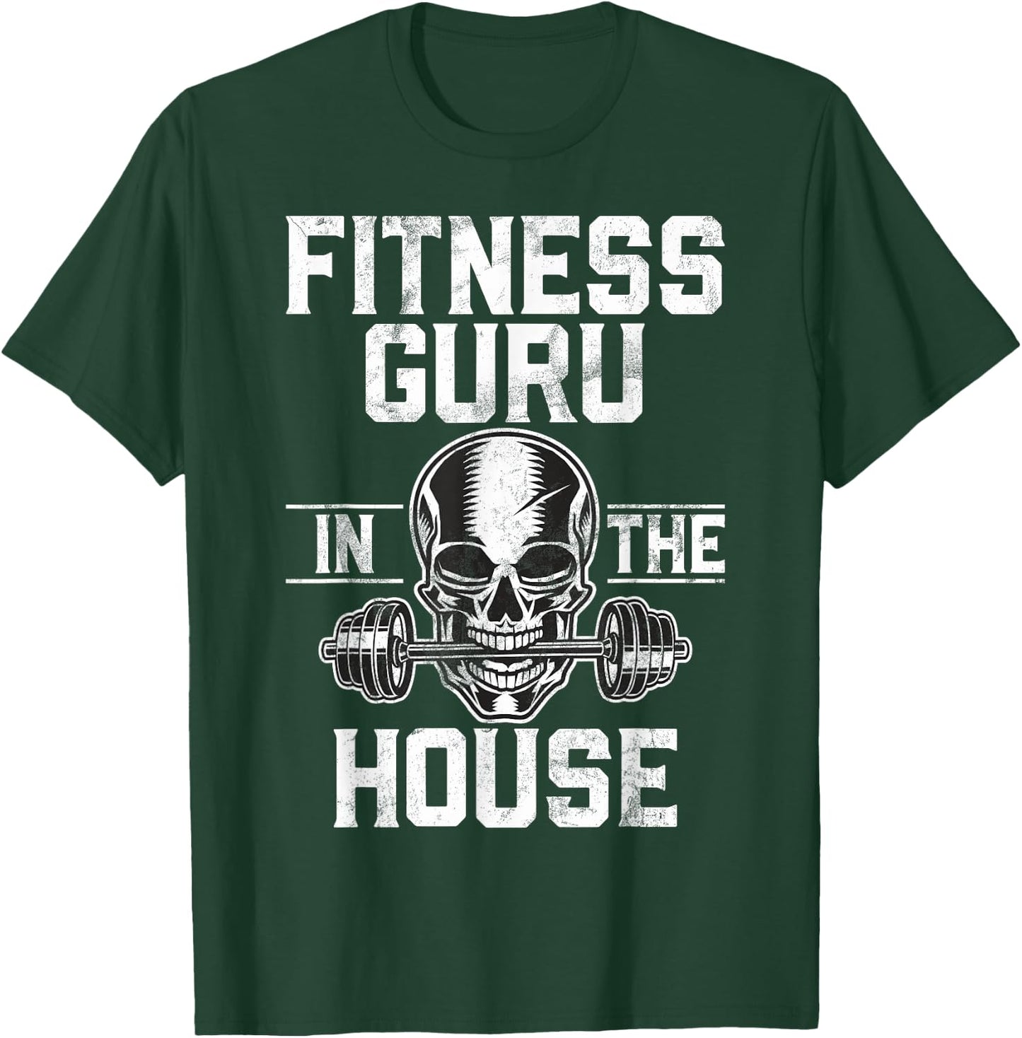 Fitness Guru in the House Personal Trainer T-Shirt - T-Shirt | Forest