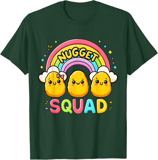 Chicken Nugget Squad Family Matching T-Shirt - T-Shirt | Forest