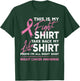 This Is My Fight Shirt Breast Cancer Awareness Pink Ribbon T-Shirt - T-Shirt | Forest