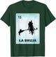 La Bruja Mexican Witch Cards Halloween T-Shirt - T-Shirt | Forest
