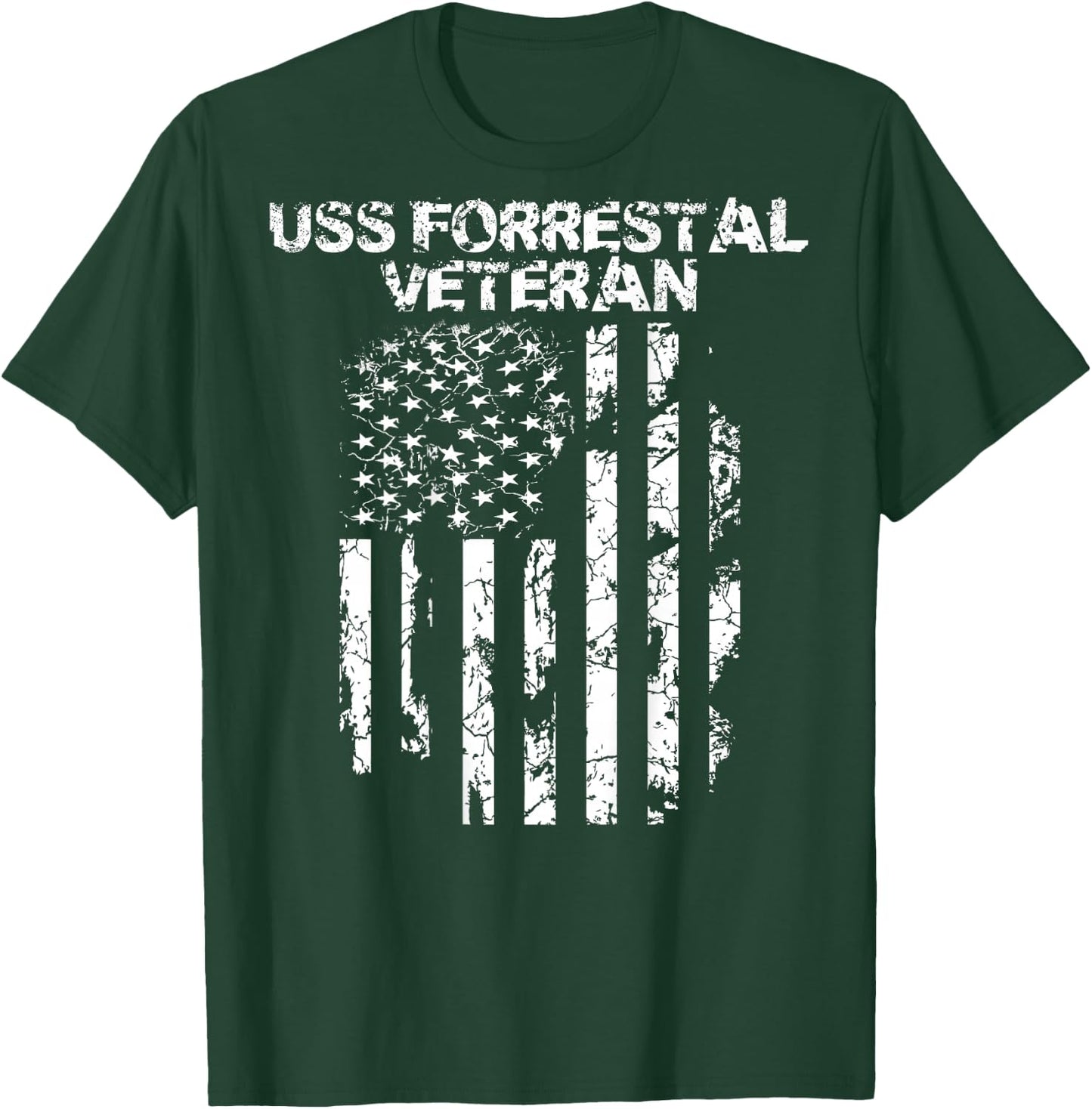USS Forrestal Veteran T-Shirt - T-Shirt | Forest