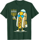Jewish Hotdog Funny Hanukkah Pajamas Chanukah PJs T-Shirt - T-Shirt | Forest