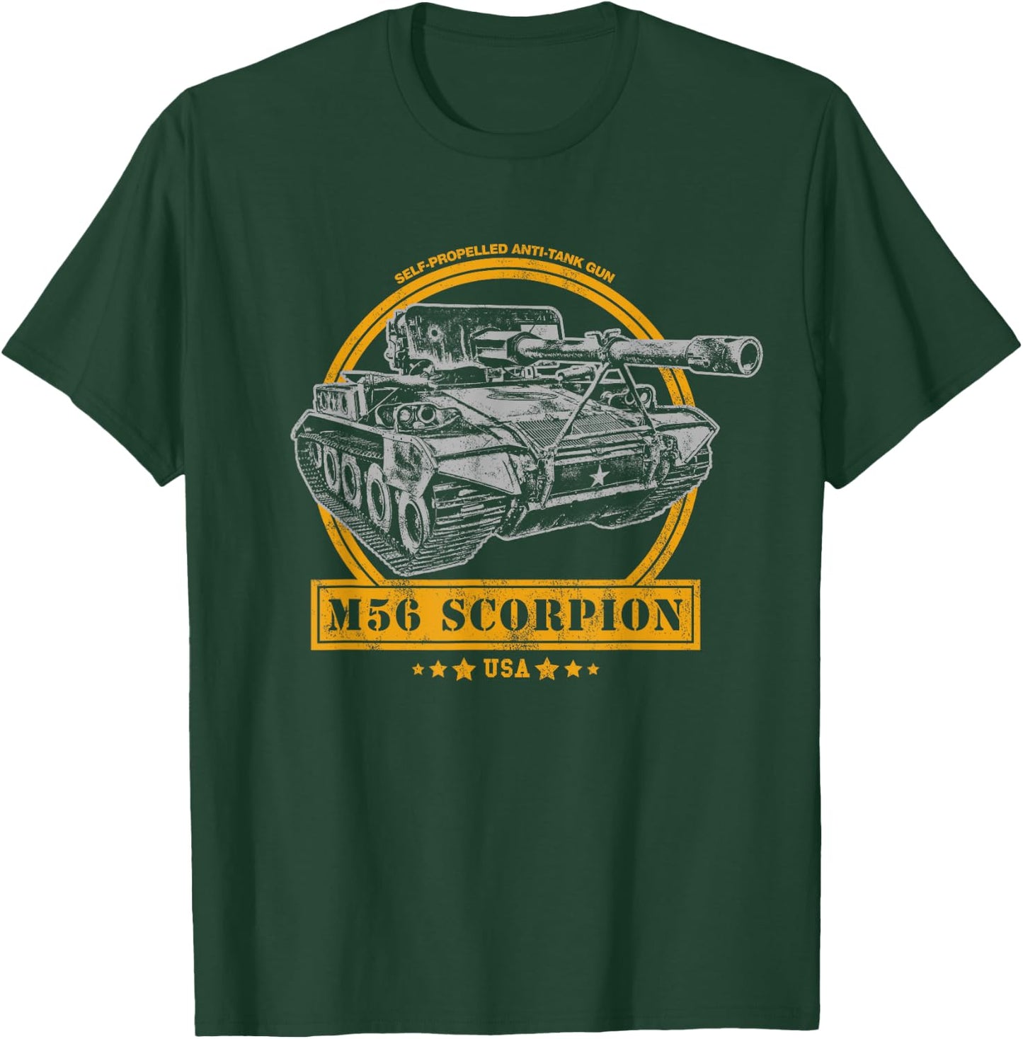 M56 Scorpion SPG T-Shirt - T-Shirt | Forest