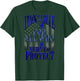 Back the Blue Flag Police Back Print T-Shirt - T-Shirt | Forest