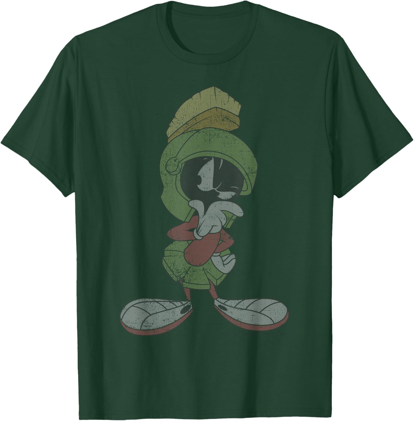 Looney Tunes Marvin The Martian Vintage Portrait T-Shirt - T-Shirt | Forest