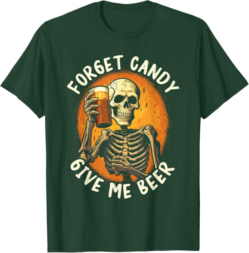 Halloween Beer Drinker Trick Or Treat Spooky Alcoholic