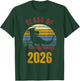 Dinosaur Class Of 2026 First Day 7th Grade Boys Kids Gift T-Shirt - T-Shirt | Forest