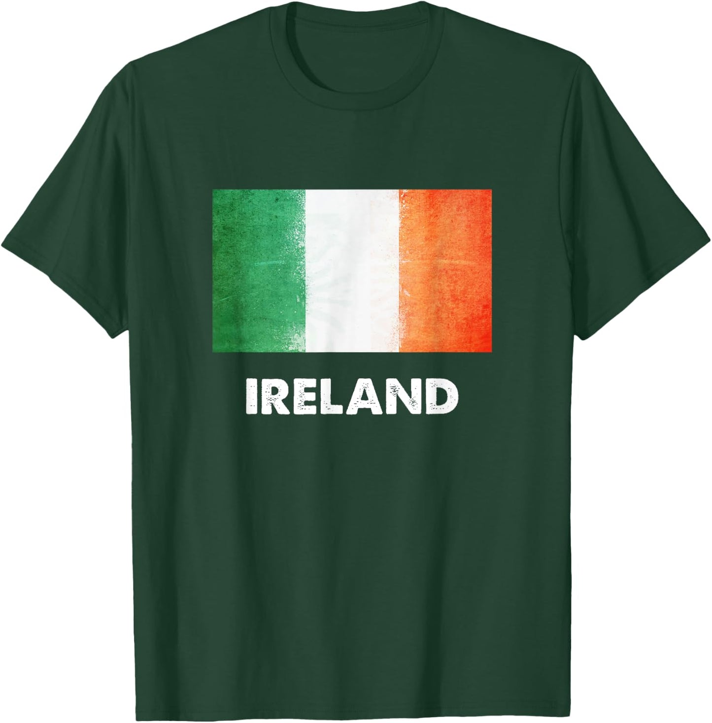 Ireland Flag Jersey | Irish T-Shirt - T-Shirt | Forest