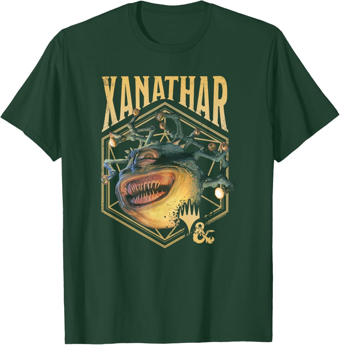 Magic: The Gathering D&D Xanathar Beholder Fury T-Shirt - T-Shirt | Forest