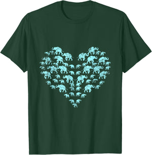 Love Elephant T-Shirt - T-Shirt | Forest