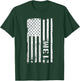 13M MLRS / HIMARS Crewmember Vintage American Flag T-Shirt - T-Shirt | Forest
