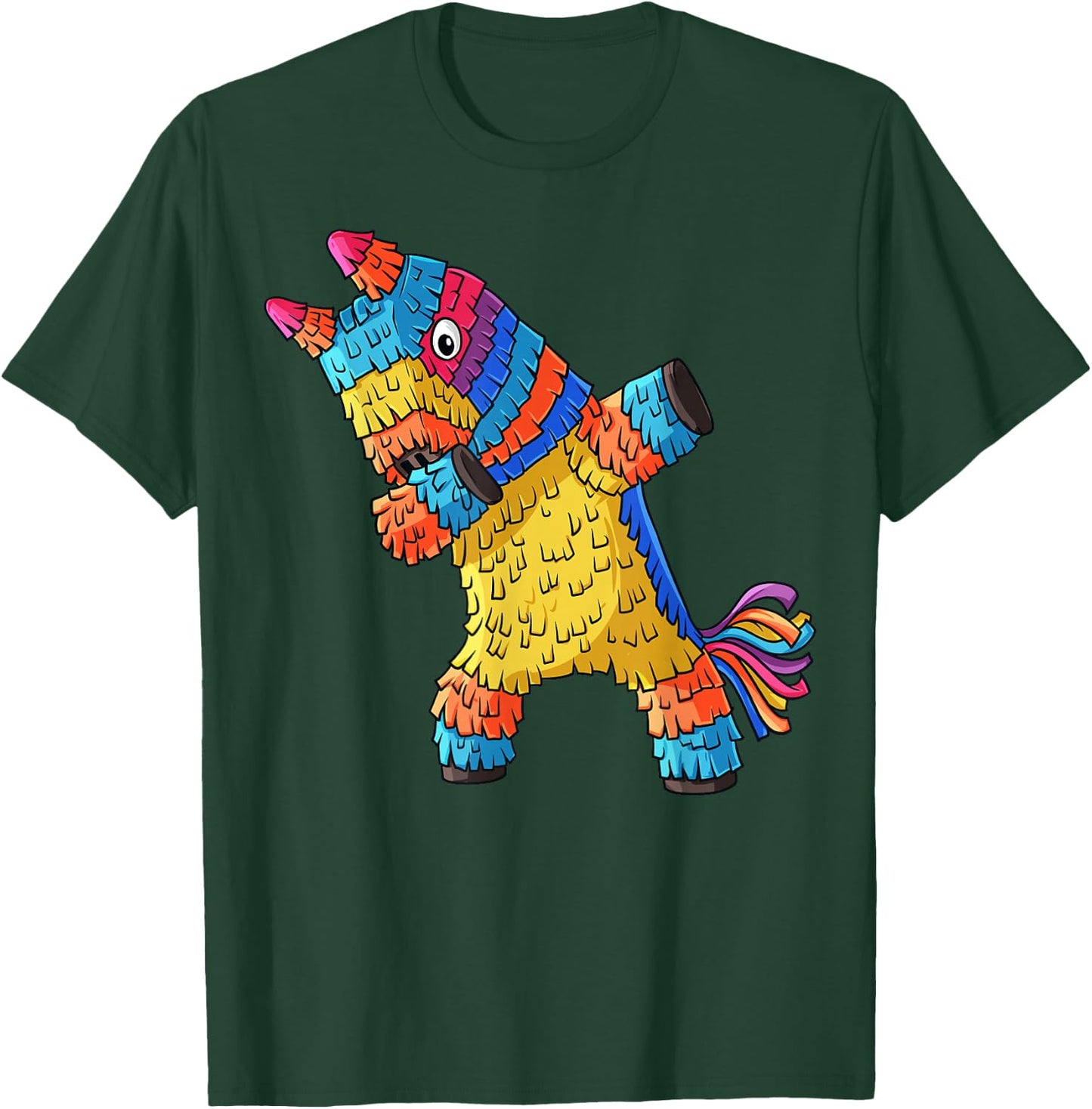 Cinco de Mayo Dabbing Donkey Pinata Funny Mexican Dab T-Shirt - T-Shirt | Forest