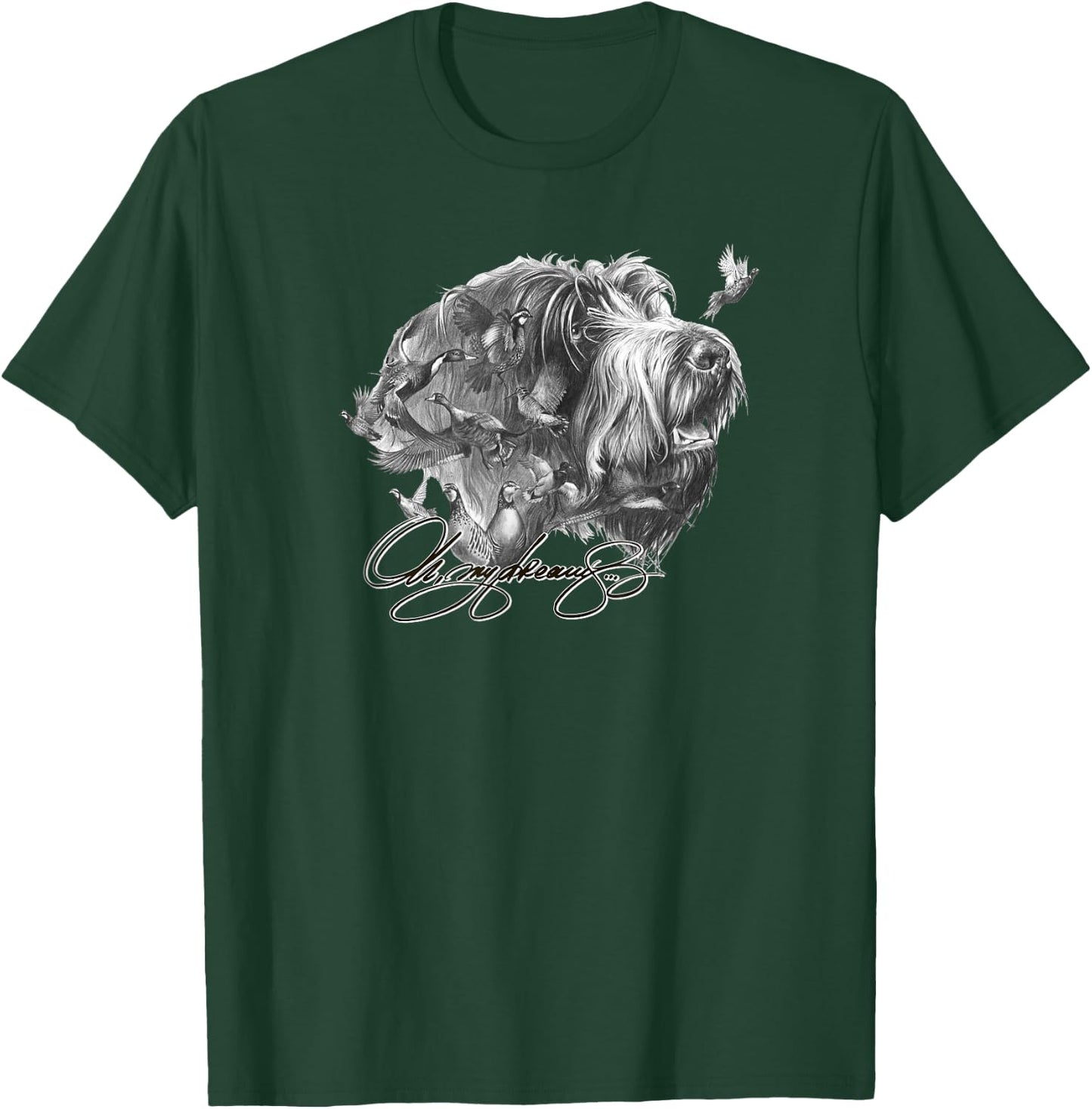 Wirehaired Pointing Griffon Shirt T-Shirt - T-Shirt | Forest