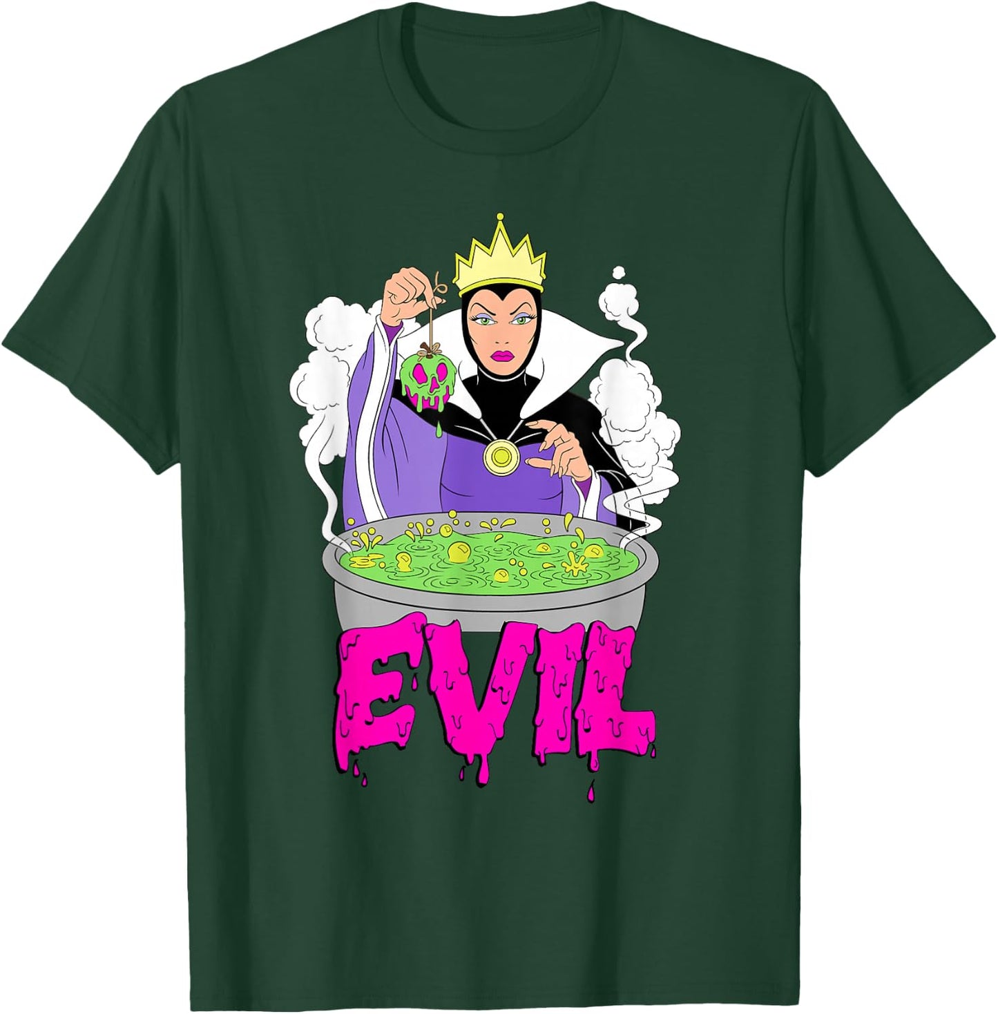 Disney Villains Evil Queen Grime Art T-Shirt - T-Shirt | Forest