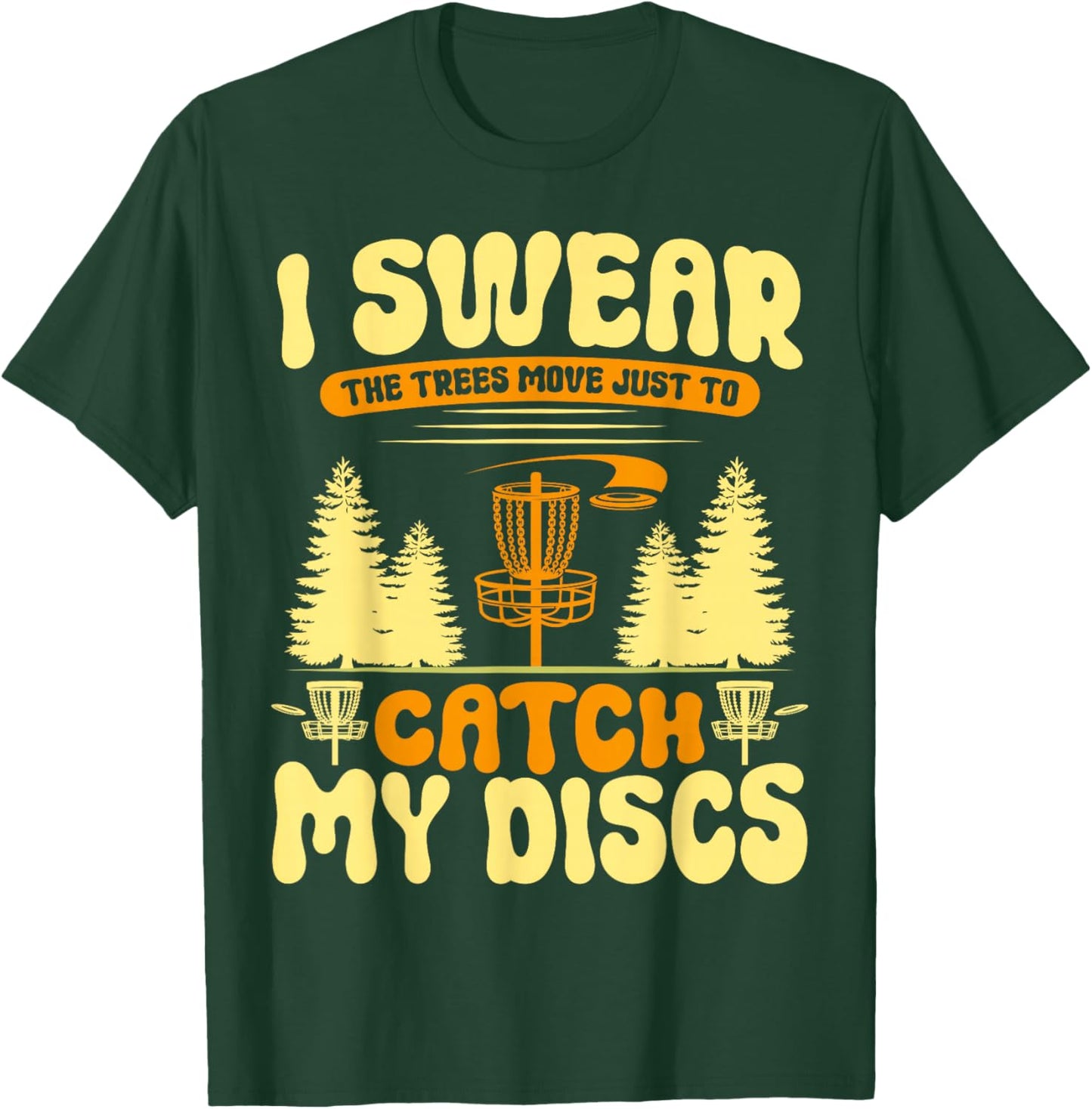 Disc Golf Player Funny T-Shirt - T-Shirt | Forest